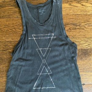 Pure Barre Triangles Tank - Size XS